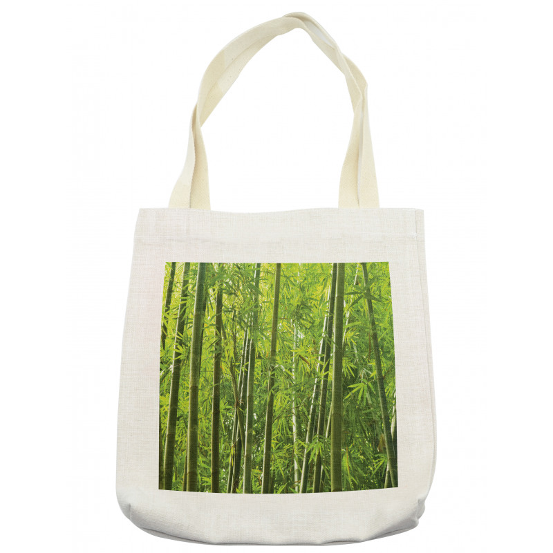 Exotic Tropical Bamboo Tote Bag