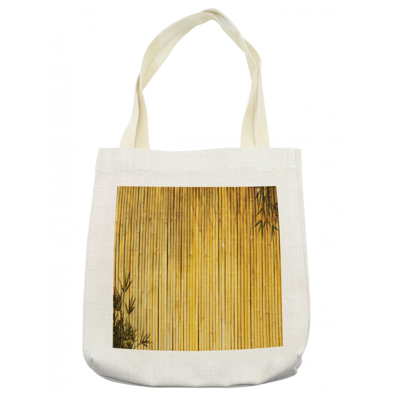 Nature Wood Leaves Stems Tote Bag