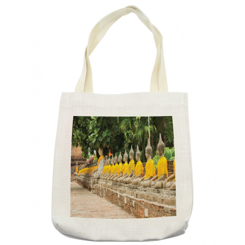 Ancient Statues in East Asia Tote Bag