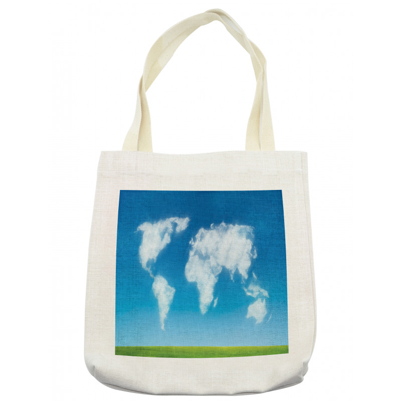 Colored Clouds in Sky Tote Bag