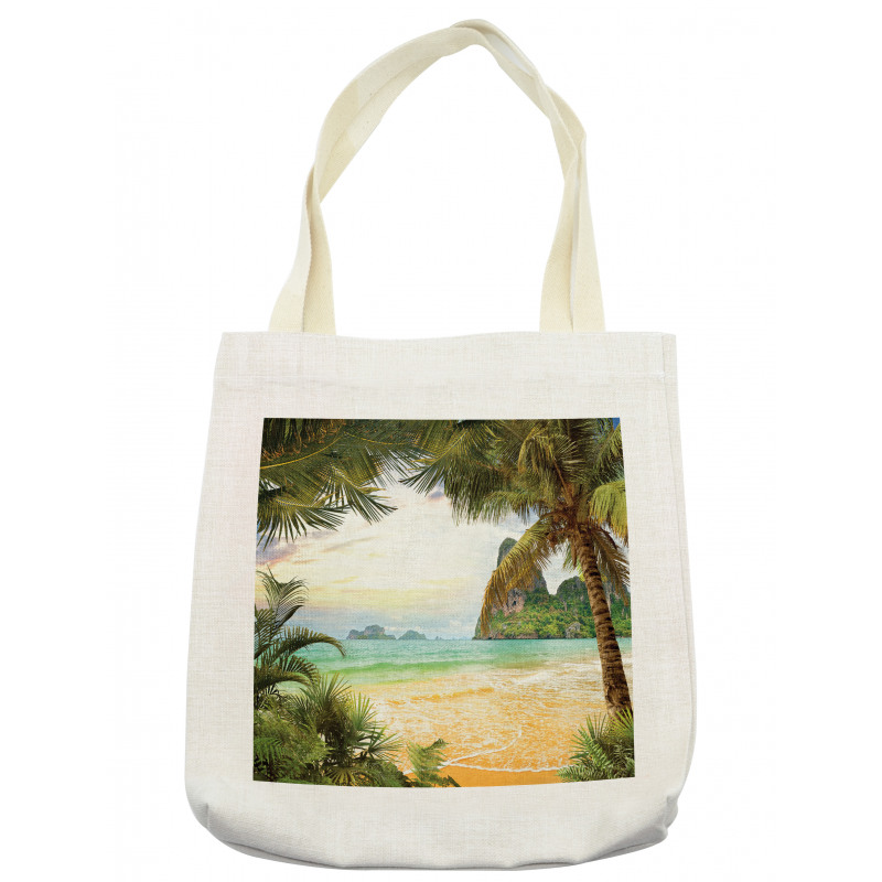 Palm Coconut Trees Beach Tote Bag