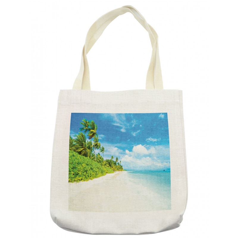 Beach Sea Exotic Palms Tote Bag