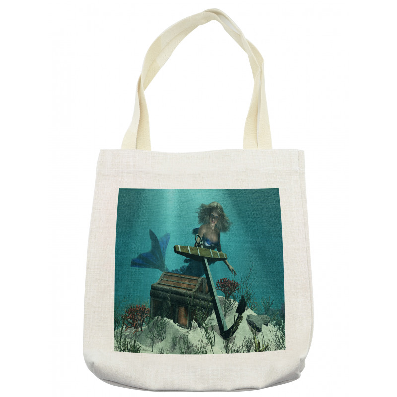 Ocean Mythical Pirate Tote Bag