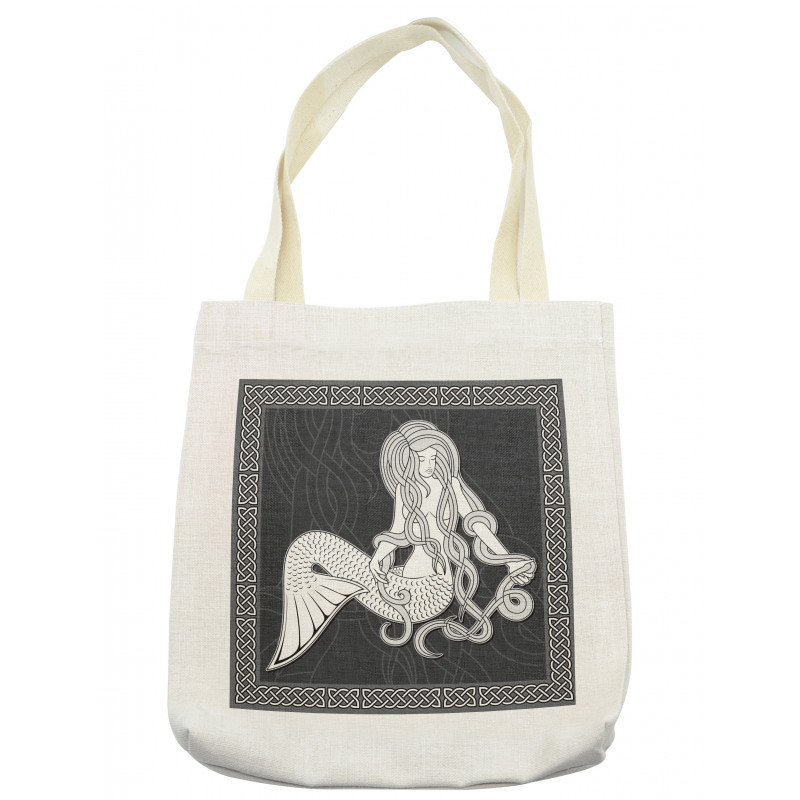 Retro Celtic Borders Tote Bag