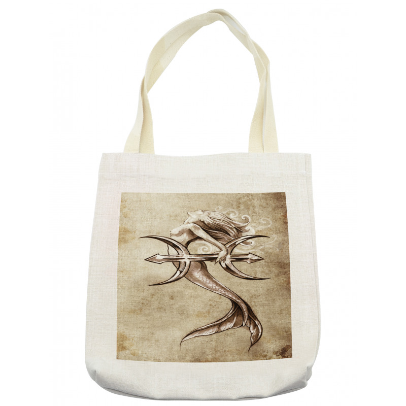 Vintage Mythical Art Tote Bag