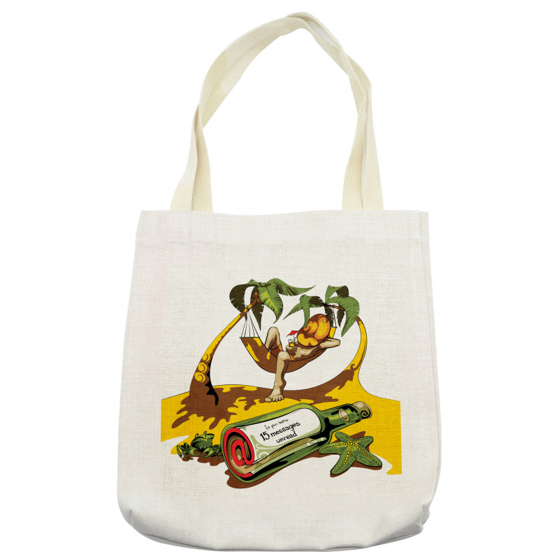 Message in Bottle Summer Tote Bag