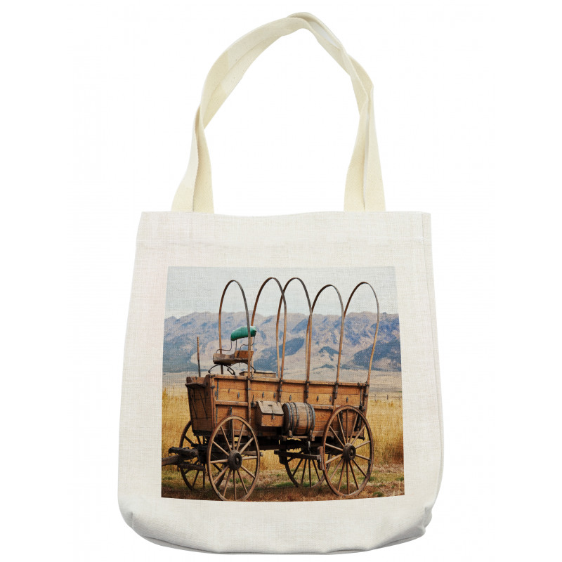 Nostalgic Wild Western Tote Bag