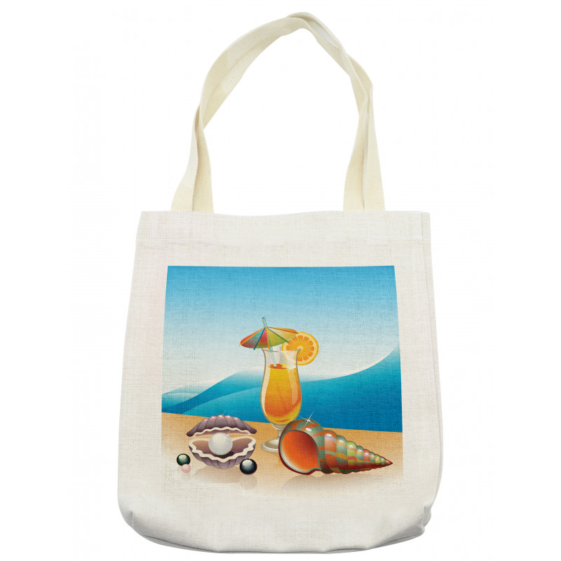 Seascape Summer Beach Tote Bag