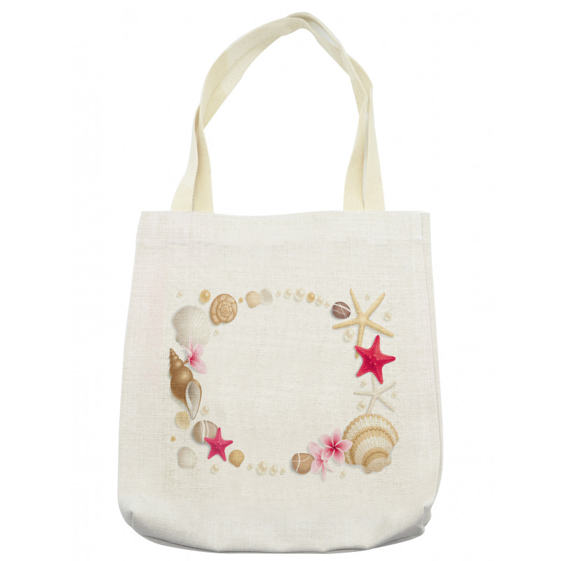 Seashells Flower Star Tote Bag