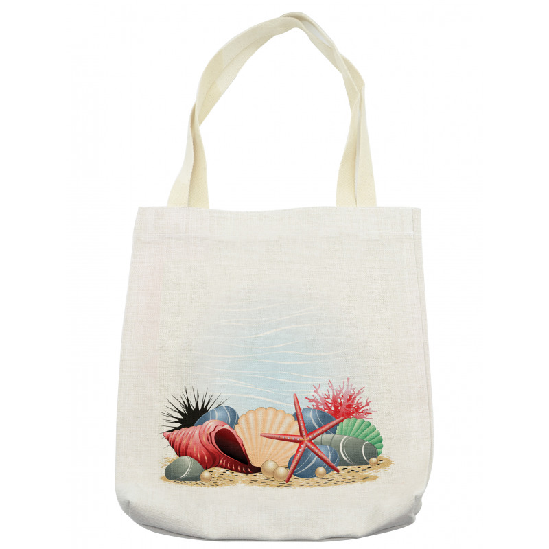 Summertime Seaside Pearl Tote Bag