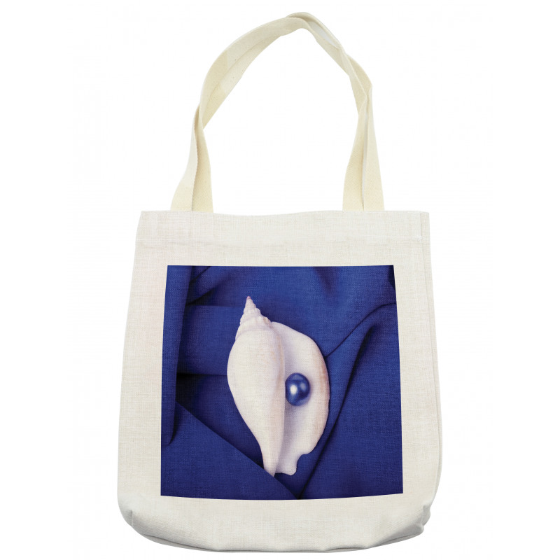 Shell with Pearl Ocean Tote Bag