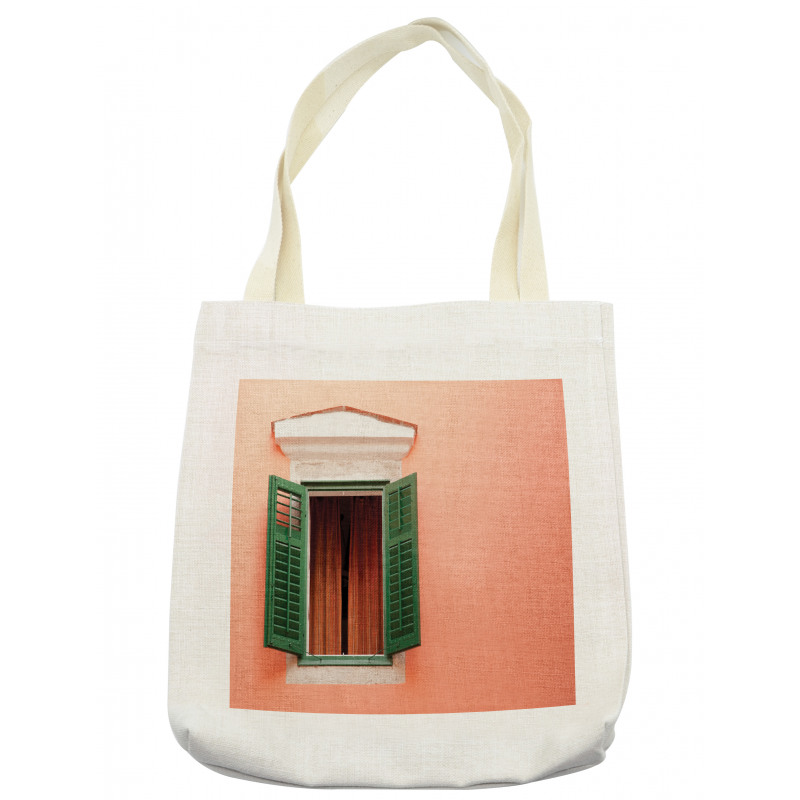 Old Retro House Shutters Tote Bag