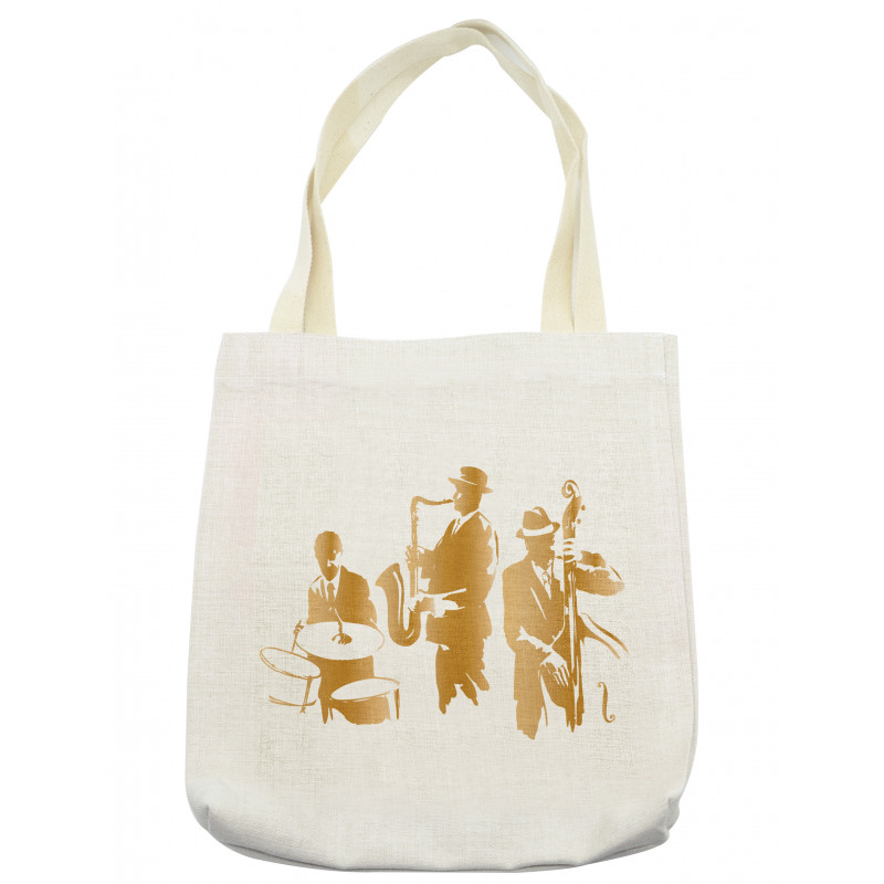 Jazz Band Blues Music Tote Bag