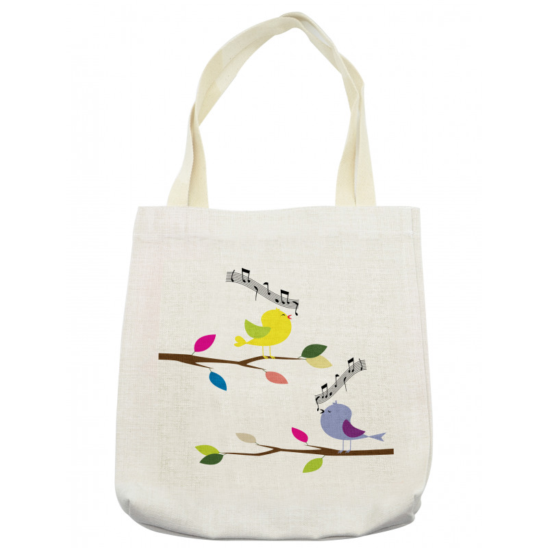 Colorful Mascots Singing Tote Bag