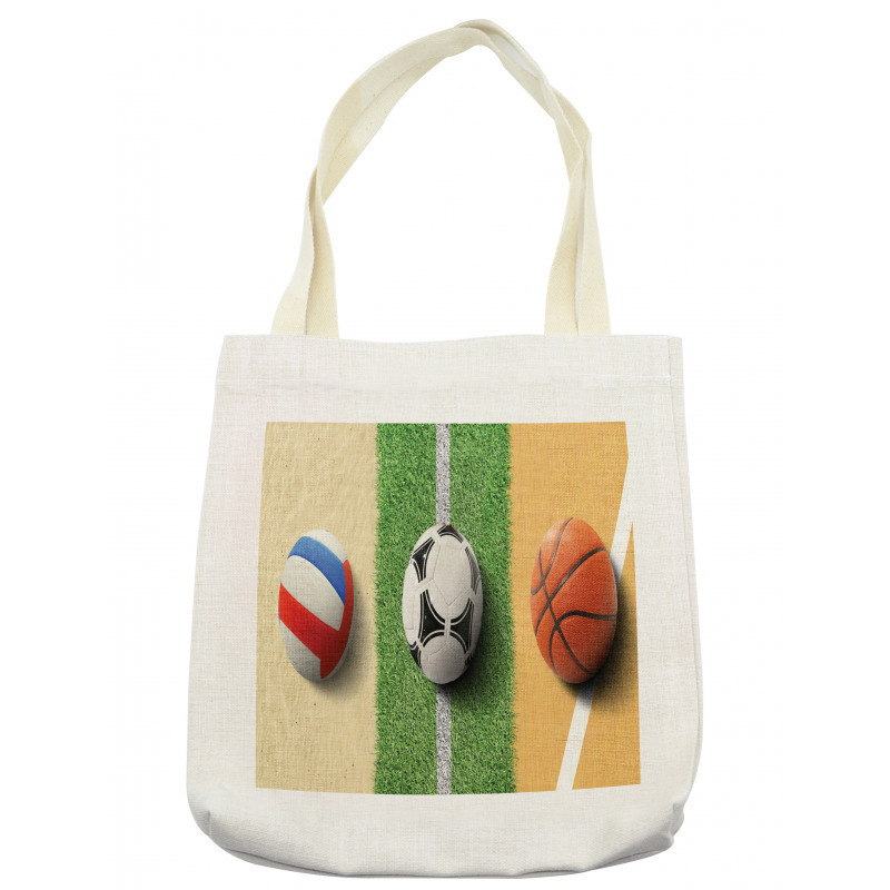 Sportive 3 Sports Activities Tote Bag