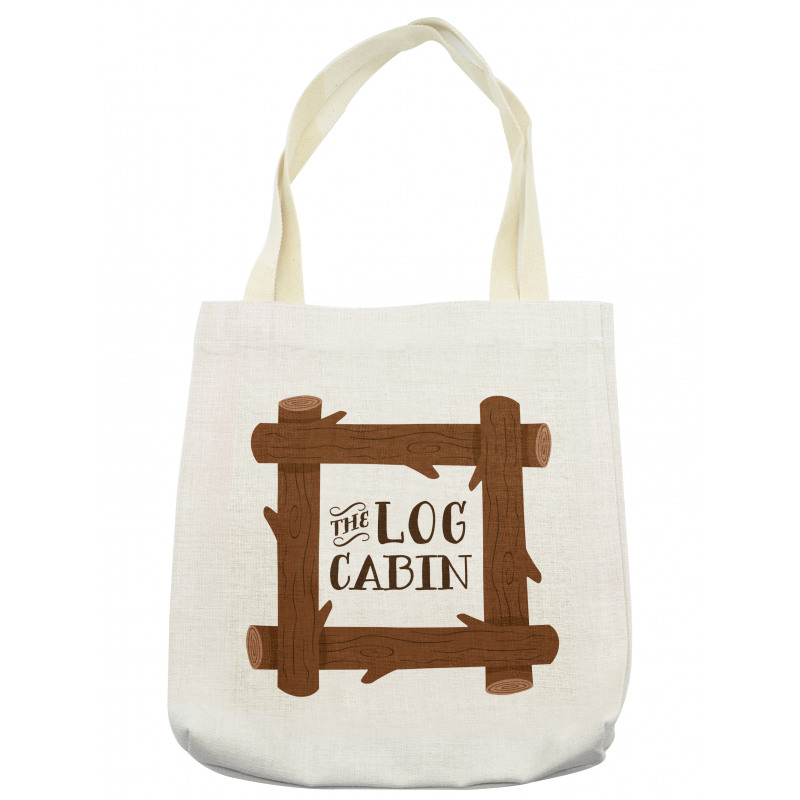 Wooden Square Frame Art Tote Bag