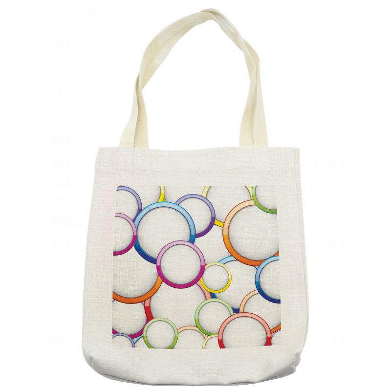 Circles Rounds Pattern Tote Bag