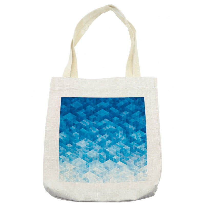 Mosaic Triangle Graphic Tote Bag