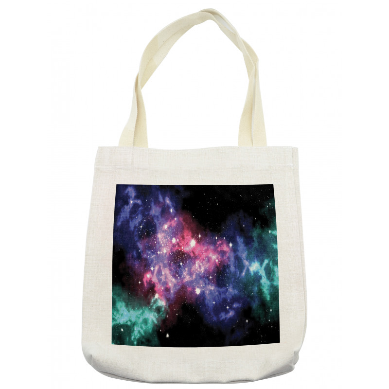 Dusty Gas Cloud Stars Tote Bag