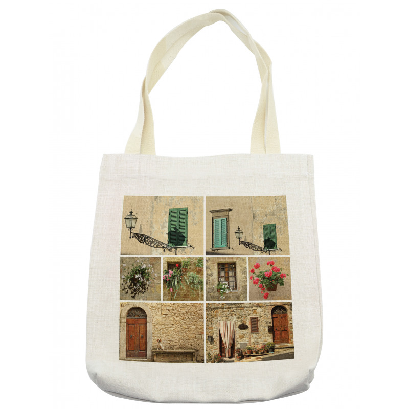 Italian Stone Houses Tote Bag