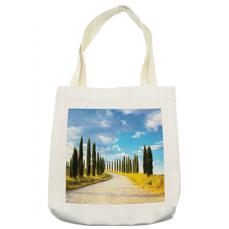 Mediterranean Trees Tote Bag