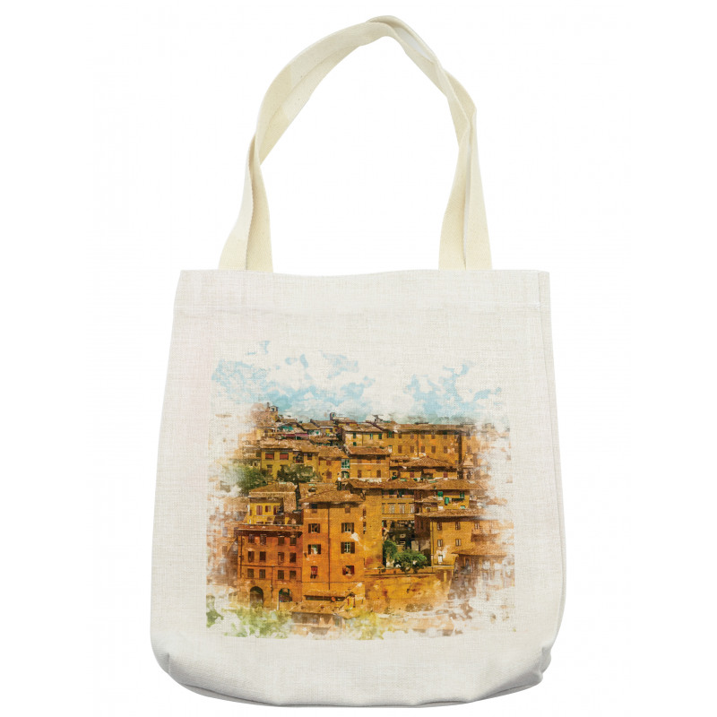 Historic Italian Town Tote Bag