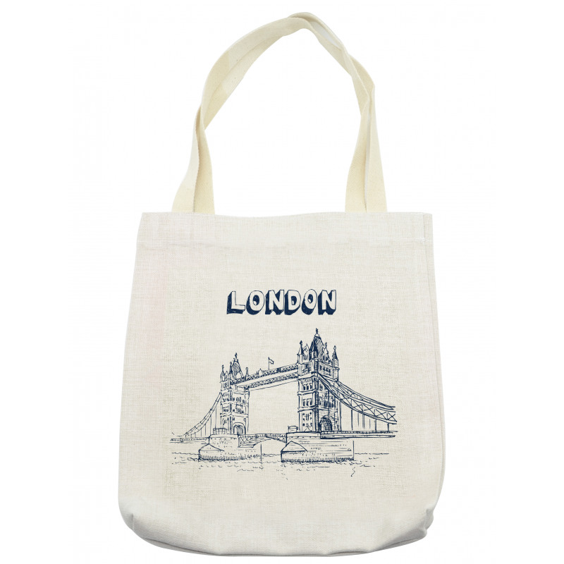 Europe Big Ben Landmark Tote Bag