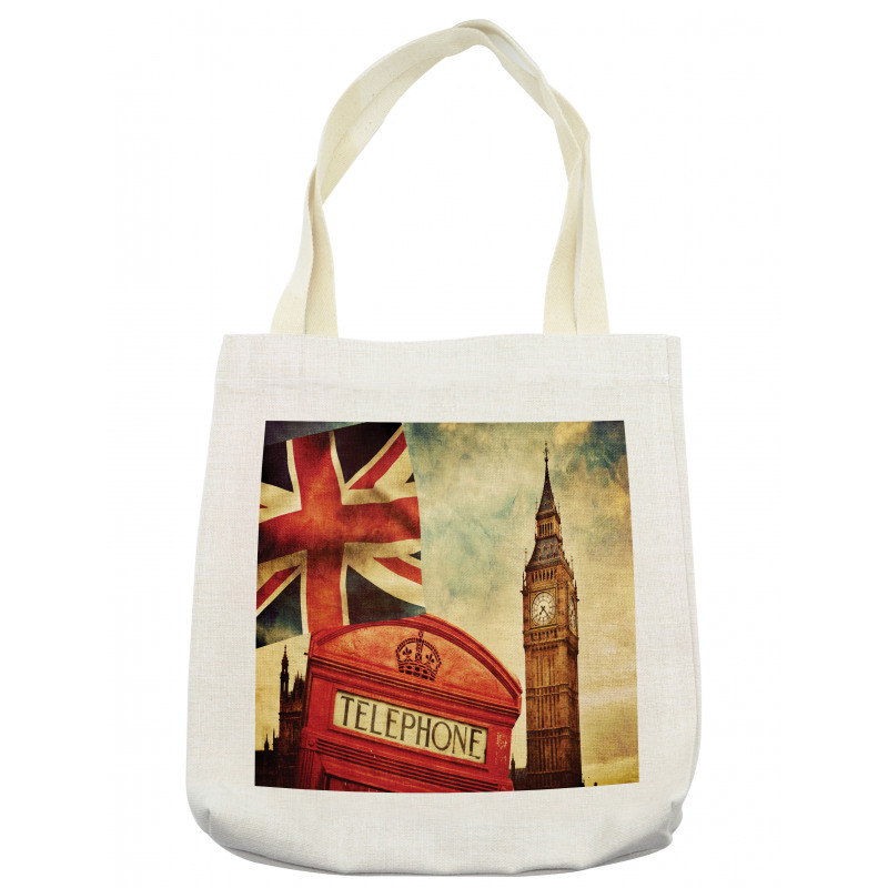 Big Ben England London Tote Bag