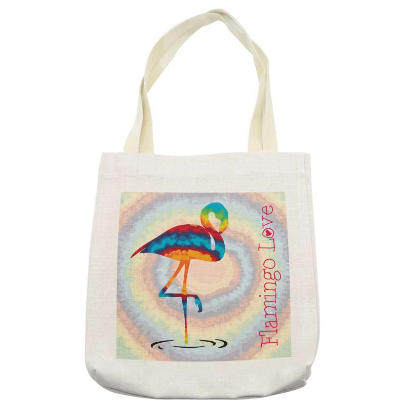 Rainbow Colored Birds Tote Bag