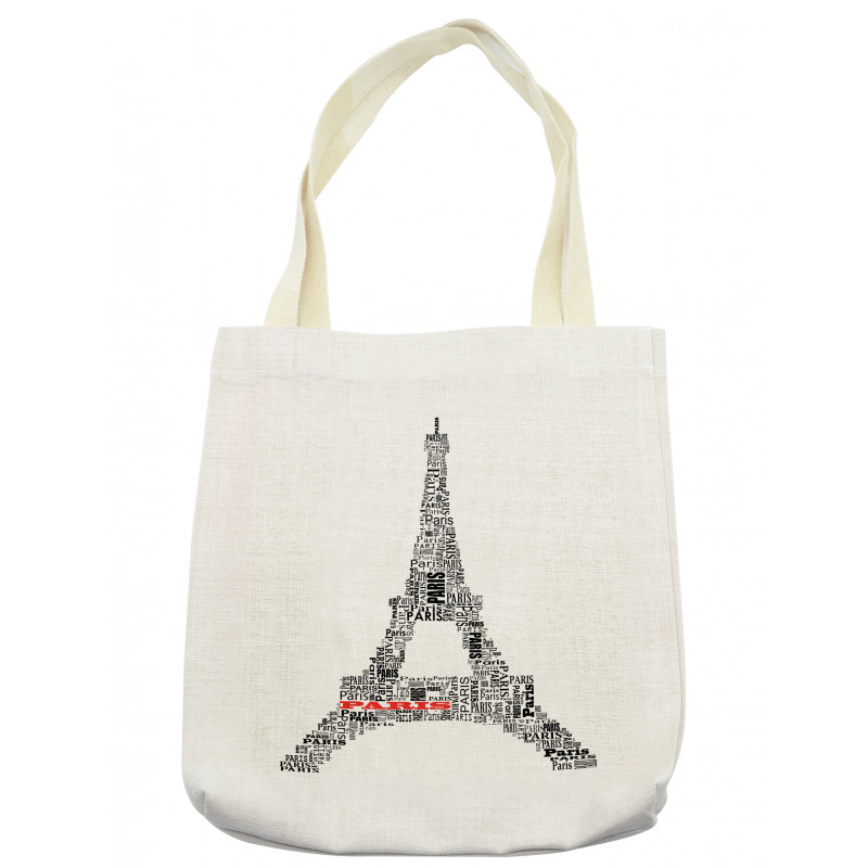 Paris France Tour Tote Bag