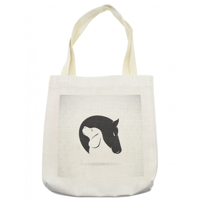 Dog Horse Friend Tote Bag