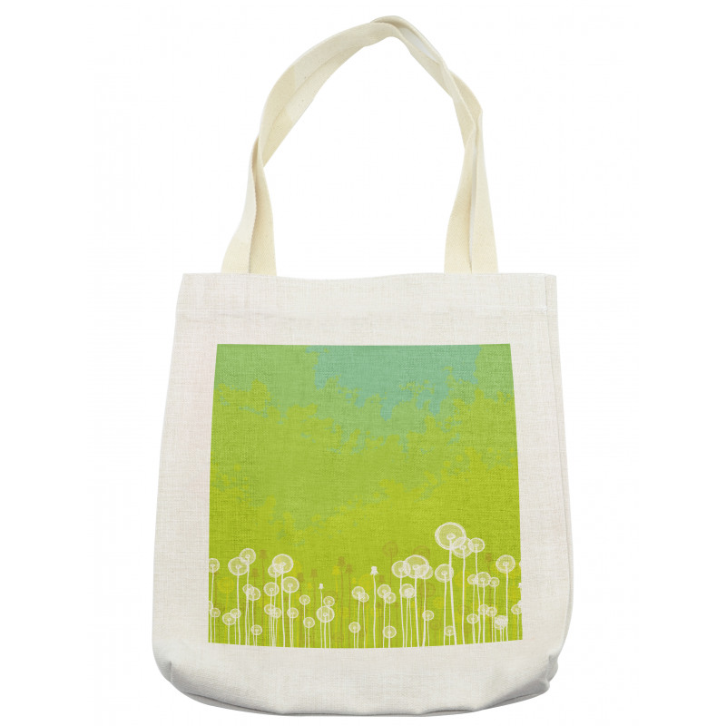 Wild Dandelion Blossoms Tote Bag