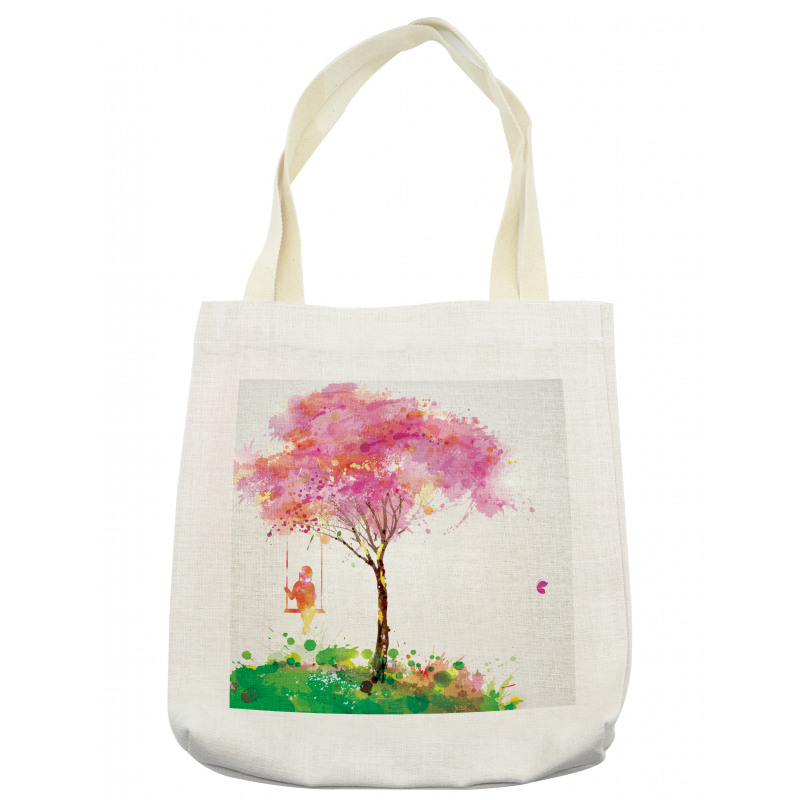 Spring Blossoming Tree Tote Bag