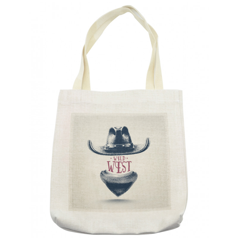 Wild West Cowboy Hat Tote Bag