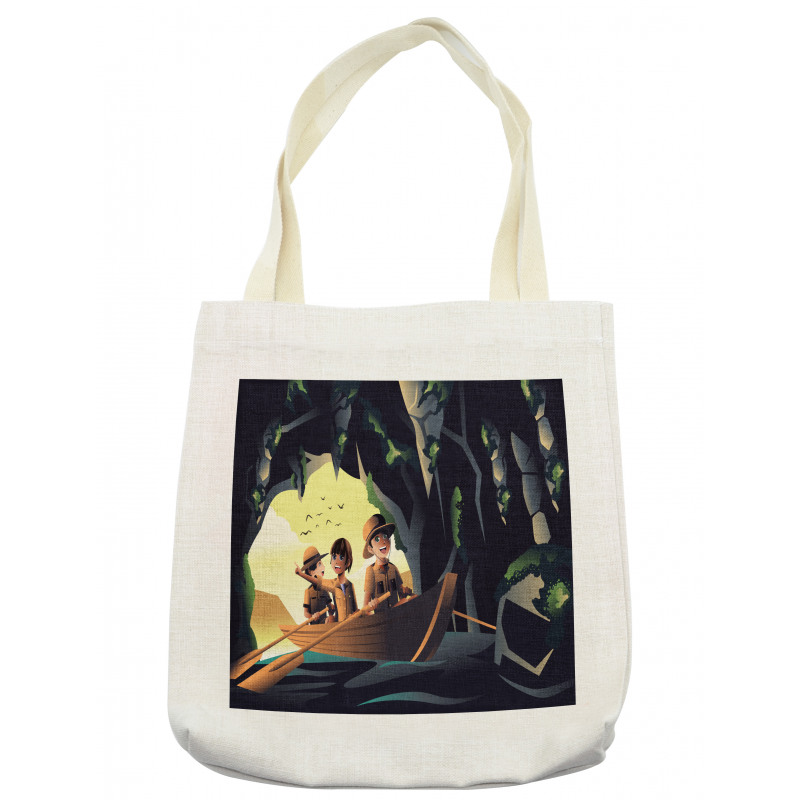 Cave Boat Trip Scouts Tote Bag