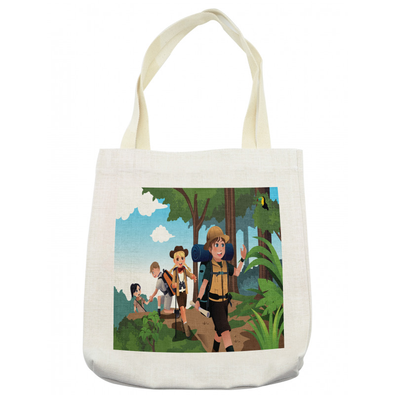 Trip Scout Camping Crowd Tote Bag