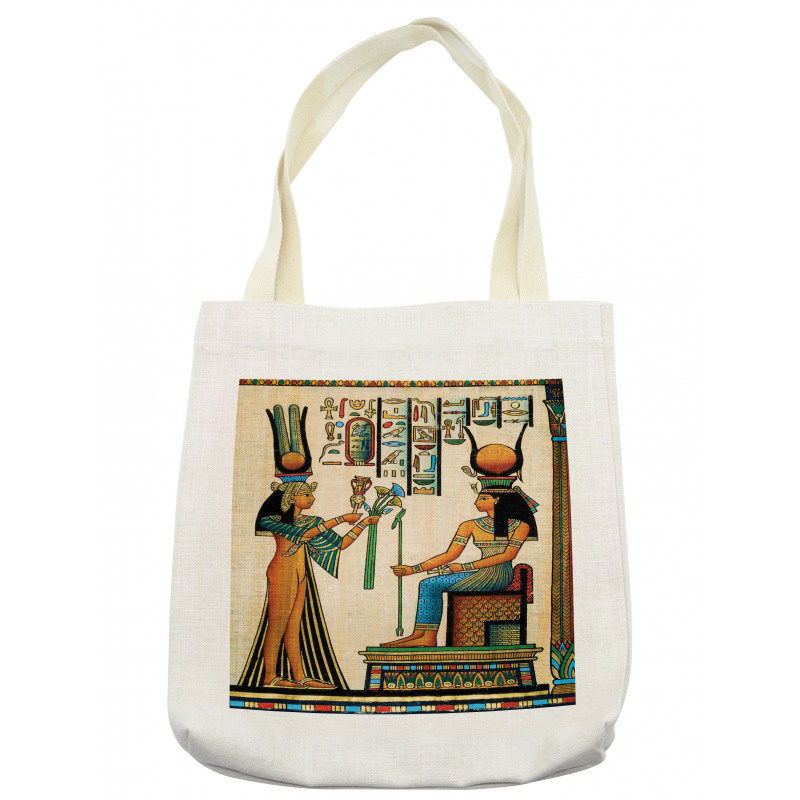 Old Egyptian Papyrus Tote Bag