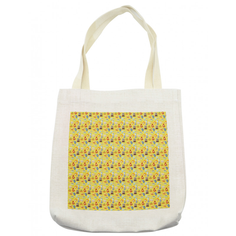 Yellow Kitchenware Tote Bag