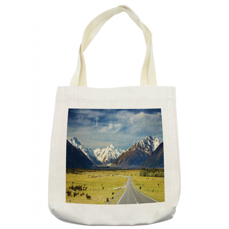 Snowy Mountains Alps Tote Bag