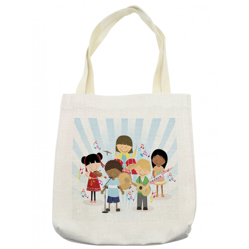 Children Performing Happily Tote Bag