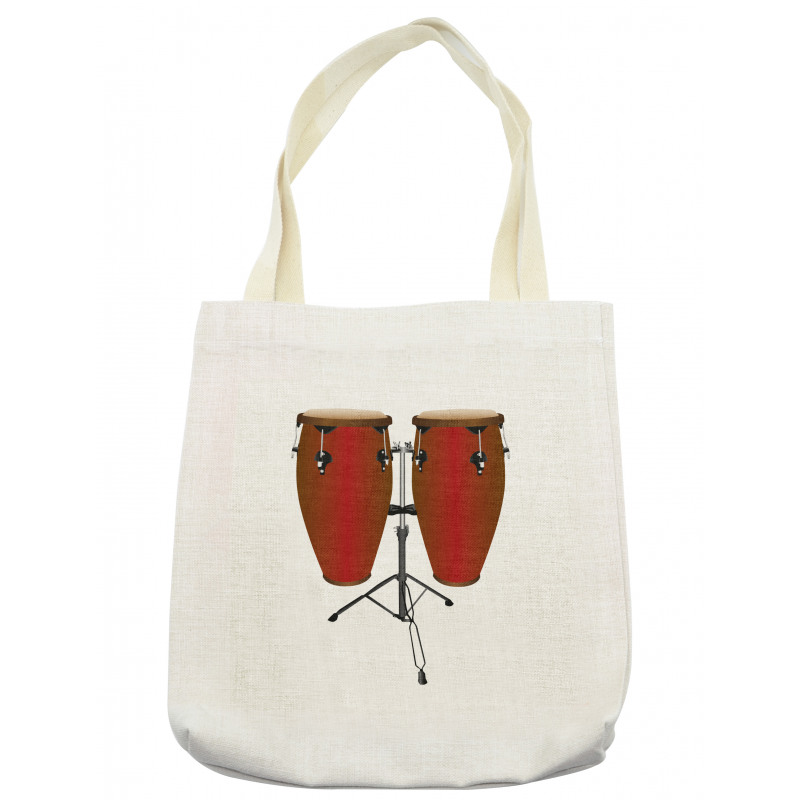 Pair of Cultural Conga Drums Tote Bag