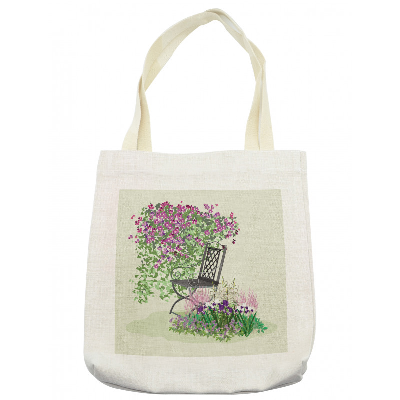 Flowers Blooming Garden Tote Bag