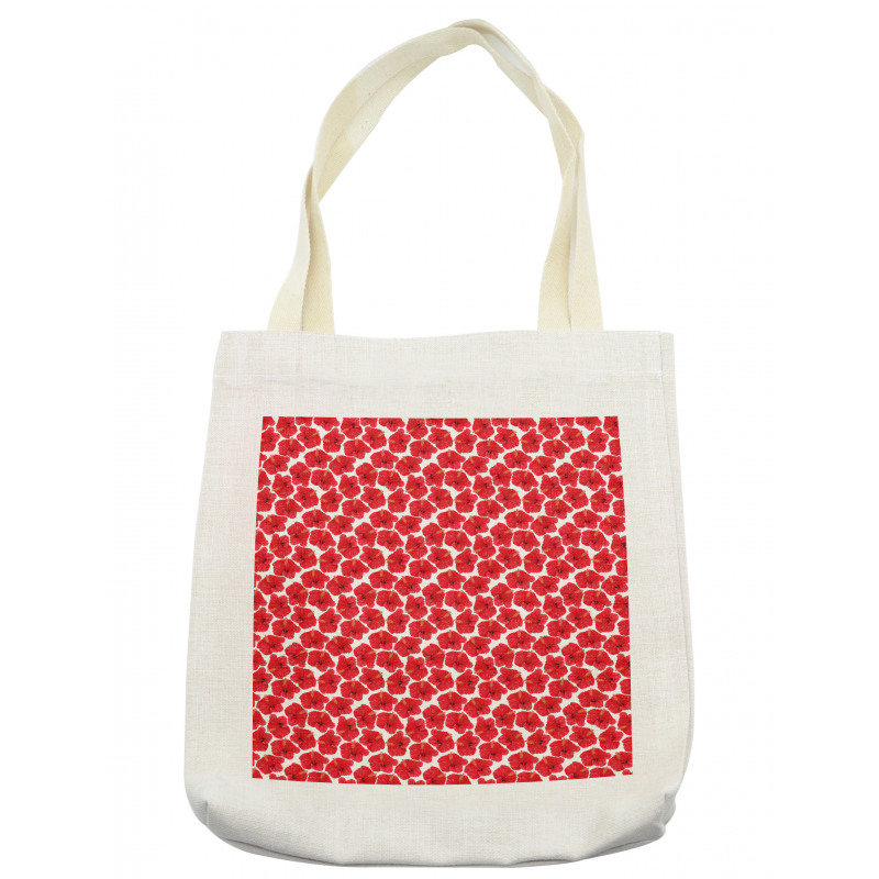 Tropical Summer Flora Scene Tote Bag