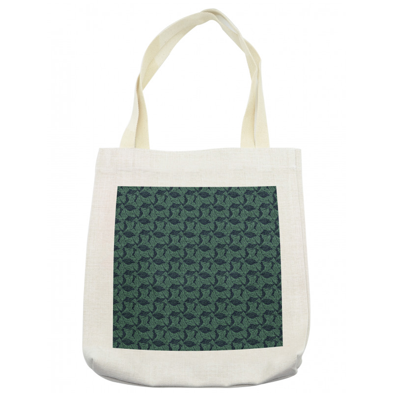 Island Plants Stripy Elements Tote Bag