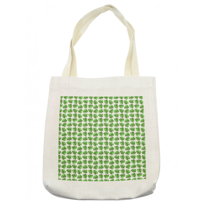 Repeated Monstera Plantation Tote Bag