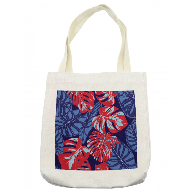 Graphical Monstera Alocasia Tote Bag