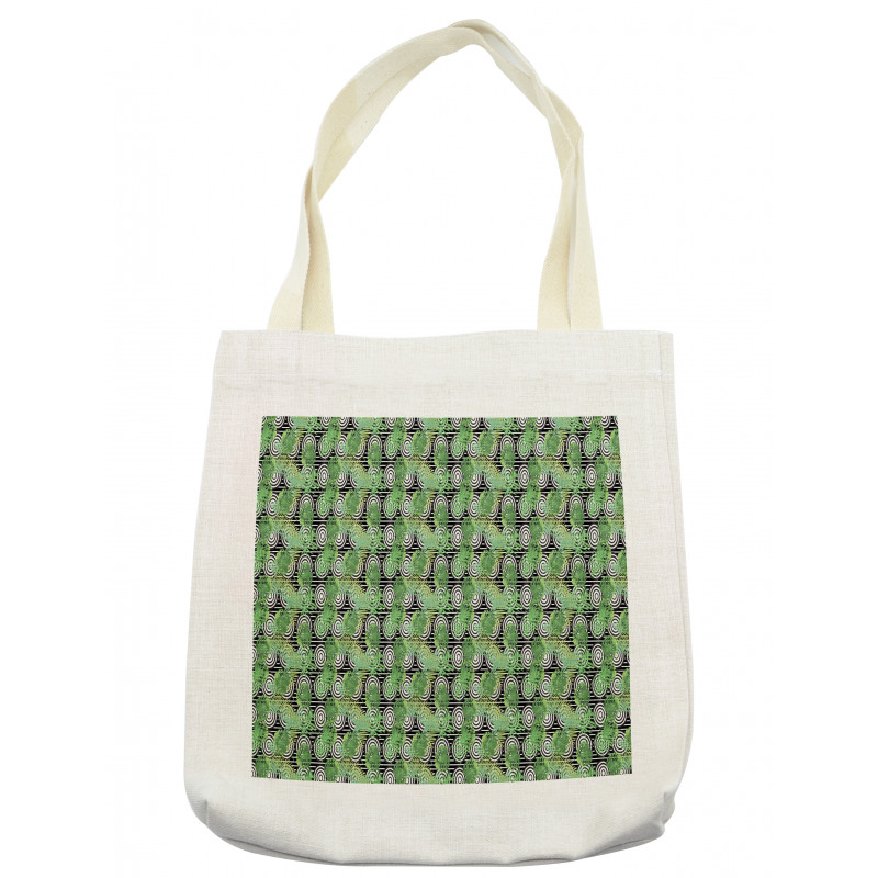 Concentric Circles Background Tote Bag