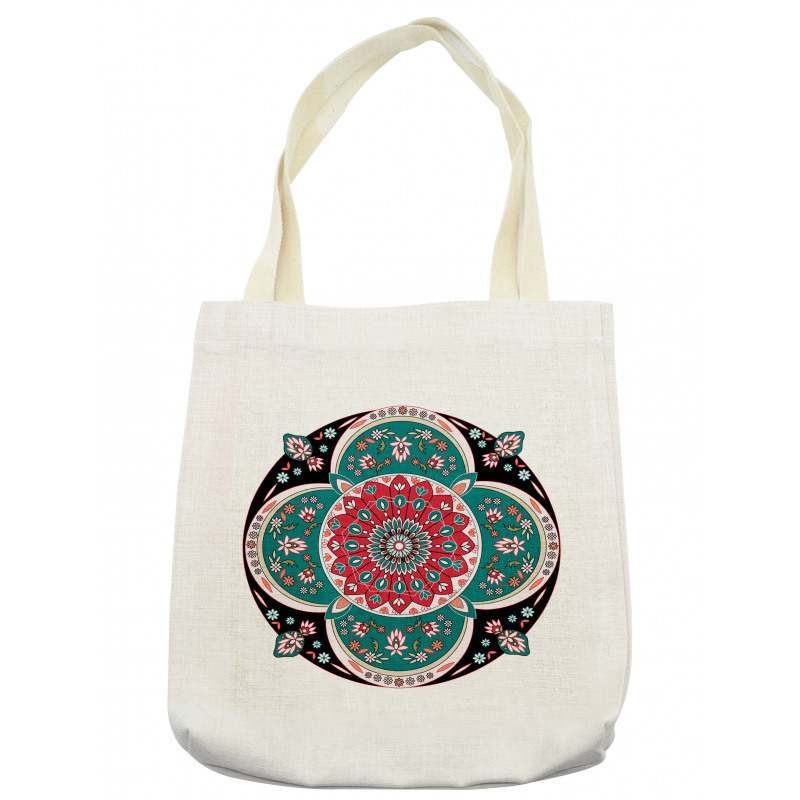 Floral Ethnic Tote Bag