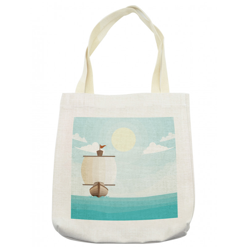 Sailboat in the Ocean Tote Bag