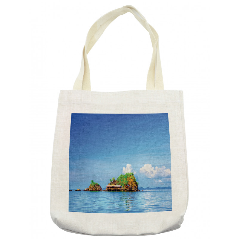 Idyllic Tropic Islands Tote Bag